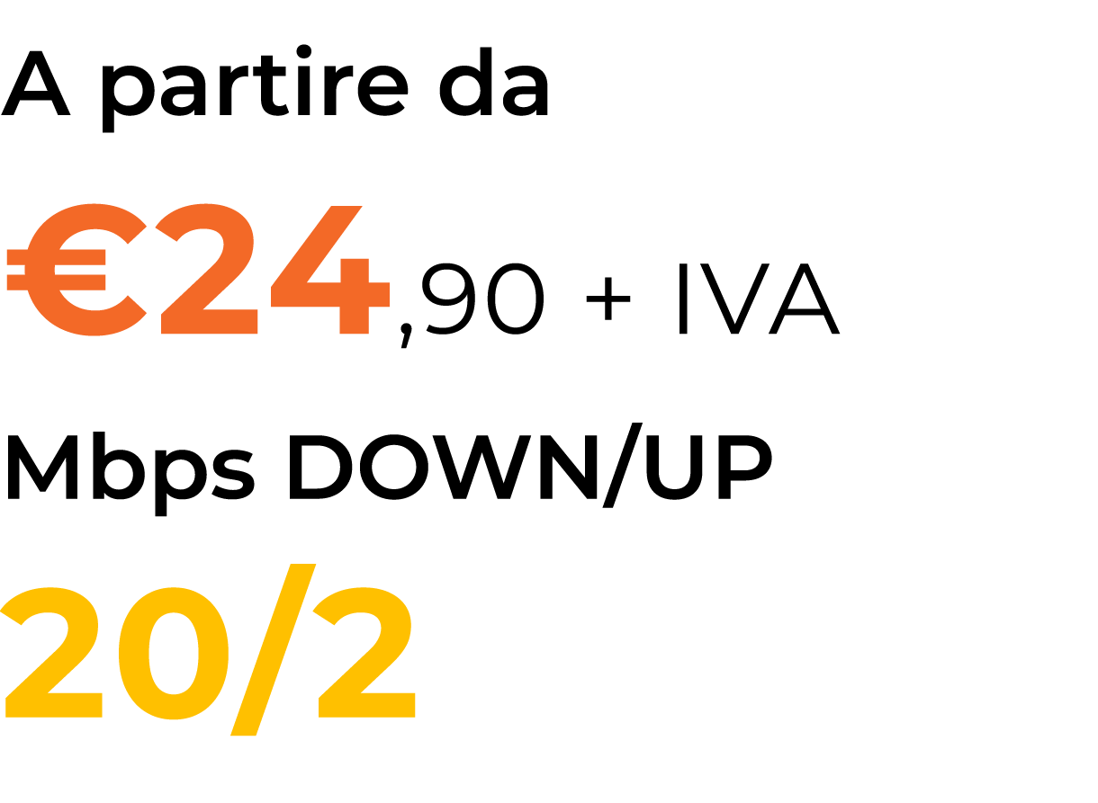 tariffe per Offerte fibra e fwa per Aziende